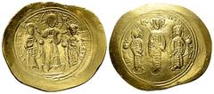 Ancient Coins Romanus IV AV Histamenon Nomisma, Constantinopolis mint Romanos IV (1068-1071). AV Histamenon Nomisma (24-28 mm, 4.39 g), Constantinopolis mint. Obv. +PωMANS – EVΔOKIA, Three figures sta