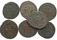 [Roman Imperial]. Lot of 12 Sestertii of Gordian III. 12 Different AE Sestertii of Gordian III 238-244 AD. The lot consists of coins of the Rome mint. The lot has coins of 11 types: Apollo RIC 303a, C