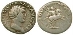 Otho. 15 Jan. -17 Apr., A.D. 69. AR denarius (18.35 mm, 2.84 g, 7 h). Rome mint, struck Mar. - Apr. A.D. 69. IMP M OTHO CAESAR AVG TR P, bare-headed bust of Otho right / PONT MAX, Otho on horseback ga