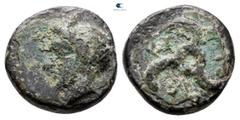 Greek Dynasts of Lycia. Uncertain mint. Perikles 380-360 BC. Bronze Æ 12 mm, 1,94 g nearly very fine