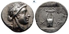 Greek Lycia. Lycian League, Myra circa 167-81 BC. Drachm AR 16 mm, 2,48 g very fine