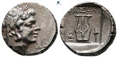 Greek Lycia. Phaselis. Lycian League circa 167-81 BC. Drachm AR 16 mm, 3,19 g very fine