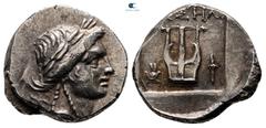Greek Lycia. Lycian League, Phaselis after circa 167 BC. Hemidrachm AR 16 mm, 2,77 g very fine