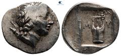 Greek Lycia. Lycian League. Myra circa 167-81 BC. Drachm AR 18 mm, 2,83 g very fine
