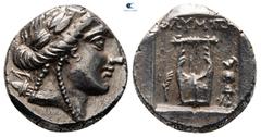Greek Lycia. Lycian League. Olympos circa 167-81 BC. Drachm AR 15 mm, 2,95 g very fine