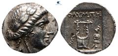 Greek Lycia. Lycian League. Olympos. Lycian League circa 167-81 BC. Drachm AR 15 mm, 2,57 g very fine