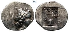Greek Lycia. Lycian League. Rhodiapolis circa 167-81 BC. Drachm AR 17 mm, 2,77 g very fine