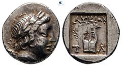 Greek Lycia. Lycian League. Tlos circa 167-81 BC. Drachm AR 15 mm, 2,40 g very fine