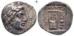 Greek Lycia. Olympos. Lycian League circa 167-78 BC. Drachm AR 16 mm, 2,83 g very fine