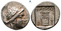 Greek Lycia. Lycian league. Lycian League circa 167-78 BC. Drachm AR 15 mm, 2,76 g very fine