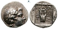 Greek Lycia. Phaselis. Lycian League circa 167-78 BC. Drachm AR 15 mm, 2,68 g very fine
