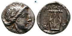 Greek Lycia. Phaselis. Lycian League circa 167-78 BC. Drachm AR 12 mm, 2,49 g very fine