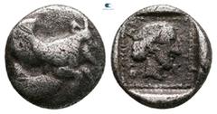 Greek Dynasts of Lycia. Uvug 470-440 BC. Diobol AR 11 mm, 1,36 g nearly very fine