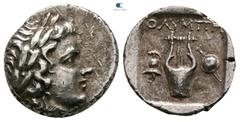 Greek Lycia. Olympos. Lycian League circa 167-81 BC. Drachm AR 15 mm, 2,90 g nearly very fine
