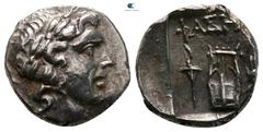 Greek Lycia. Phaselis. Lycian League circa 167-81 BC. Drachm AR 14 mm, 2,43 g very fine