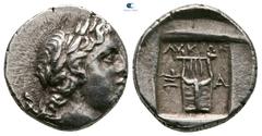 Greek Lycia. Xanthos. Lycian League circa 167-81 BC. Drachm AR 16 mm, 3,22 g very fine