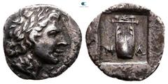 Greek Lycia. Lycian League, Masikytes circa 48-42 BC. Hemidrachm AR 15 mm, 1,59 g Very Fine