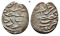 Islamic Ottoman. Qustantiniya (Constantinople). Mehmed II el-Fatih (the Conqueror). First reign AH 1444-1446. AR Akce 11 mm, 0,76 g Good Very Fine