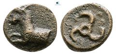 Greek Dynasts of Lycia. Uncertain mint. Perikles 380-360 BC. Bronze Æ 10 mm, 1,15 g Very Fine