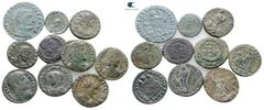 Lot Lot of ca. 10 roman coins (Licinius I, Arcadius, Claudius II, Crispus, Constantius II, Jovian, Constantine I) / SOLD AS SEEN, NO RETURN! Very Fine