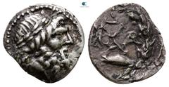 Greek Achaia. Achaian League. Patrai circa 175-168 BC. Triobol-Hemidrachm AR 15 mm, 1,80 g Nearly Very Fine