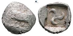 Greek Dynasts of Lycia. Uncertain mint. Kuprilli 470-435 BC. 1/3 Stater AR 15 mm, 2,20 g Good Fine