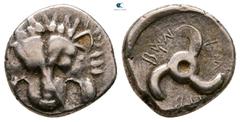 Greek Dynasts of Lycia. Perikles 380-360 BC. Tetrobol AR 14 mm, 2,61 g Very Fine