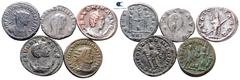 Lot Lot of ca. 5 roman coins (Carinus, Severina, Diocletian, Diva Mariniana, Salonina) / SOLD AS SEEN, NO RETURN! Very Fine