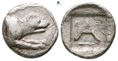 Greek Argolis. Argos circa 330-270 BC. Triobol-Hemidrachm AR 15 mm, 2,04 g Very Fine