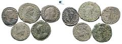 Lot Lot of ca. 5 roman coins (Licinius I, Valentinian I, Constantine I, Constantius II) / SOLD AS SEEN, NO RETURN! Very Fine