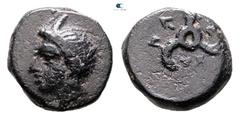 Greek Dynasts of Lycia. Perikles 380-360 BC. Bronze Æ 12 mm, 2,28 g Very Fine