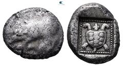 Greek Dynasts of Lycia. Uncertain mint. Uncertain Dynast 470-440 BC. Stater AR 19 mm, 9,07 g Very Fine