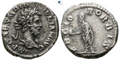 Roman Imperial Didius Julianus AD 193-193. Rome Denarius AR 15mm., 2,62g. IMP CAES M DID IVLIAN AVG. Laureate head right / RECTOR ORBIS. Didius Julianus, togate, standing left, holding globe in outstr