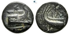Greek Lycia. Phaselis 250-221 BC. Bronze Æ 10 mm., 1,31 g. nearly very fine