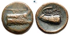 Greek Lycia. Phaselis circa 250-220 BC. Bronze Æ 15mm., 4,61g. very fine