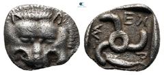 Greek Dynasts of Lycia. Uncertain mint. Mithrapata circa 390-370 BC. 1/3 Stater AR 12 mm., 1,31 g. very fine
