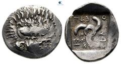 Greek Dynasts of Lycia. Uncertain mint. Perikles 380-360 BC. 1/3 Stater AR 17 mm., 3,03 g. very fine
