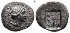 Greek Lycia. Lycian league, Masikytes circa 48-23 BC. 1/4 Drachm AR 13 mm., 0,88 g. very fine