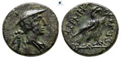 Greek Lycia. Termessos Minor circa 100-27 BC. Bronze Æ 12 mm., 1,50 g. very fine