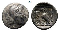 Greek Dynasts of Lycia. Uncertain mint. Uncertain Dynast circa 400-300 BC. Tetartemorion AR 6 mm., 0,18 g. very fine