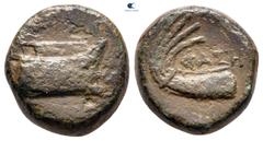 Greek Lycia. Phaselis circa 250-220 BC. Bronze Æ 14 mm., 5,24 g. very fine