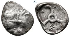 Greek Dynasts of Lycia. Uncertain mint. Mithrapata 390-370 BC. Tetrobol AR 17 mm, 2,82 g nearly very fine