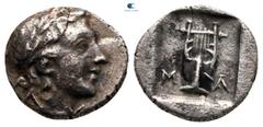 Greek Lycia. Masikytes circa 48-42 BC. Hemidrachm AR 13 mm, 1,59 g very fine