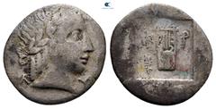 Greek Lycia. Kragos. Lycian League circa 30-27 BC. Hemidrachm AR 17 mm, 1,63 g nearly very fine
