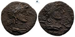Greek Lycia. Lycian league circa 100-0 BC. Bronze Æ 19 mm, 4,18 g fine