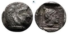 Greek Lycia. Uncertain mint circa 500-400 BC. Obol AR 9 mm, 0,77 g very fine