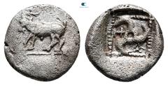 Greek Dynasts of Lycia. Uncertain Dynast 470-440 BC. Obol AR 10 mm, 0,79 g very fine
