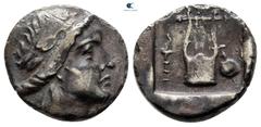 Greek Lycia. Olympos circa 84-77 BC. Drachm AR 14 mm, 2,13 g very fine