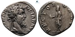 Roman Imperial Didius Julianus AD 193. Rome Denarius AR 17 mm, 2,83 g [IMP CAES] M DID IVLIAN AVG, laureate head right / RECTOR ORBIS, Didius Julianus, togate, standing left, holding globe in outstret