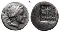 Greek Lycia. Lycian League. Kragos circa 48-27 BC. 1/4 Drachm AR 13 mm, 0,79 g nearly very fine